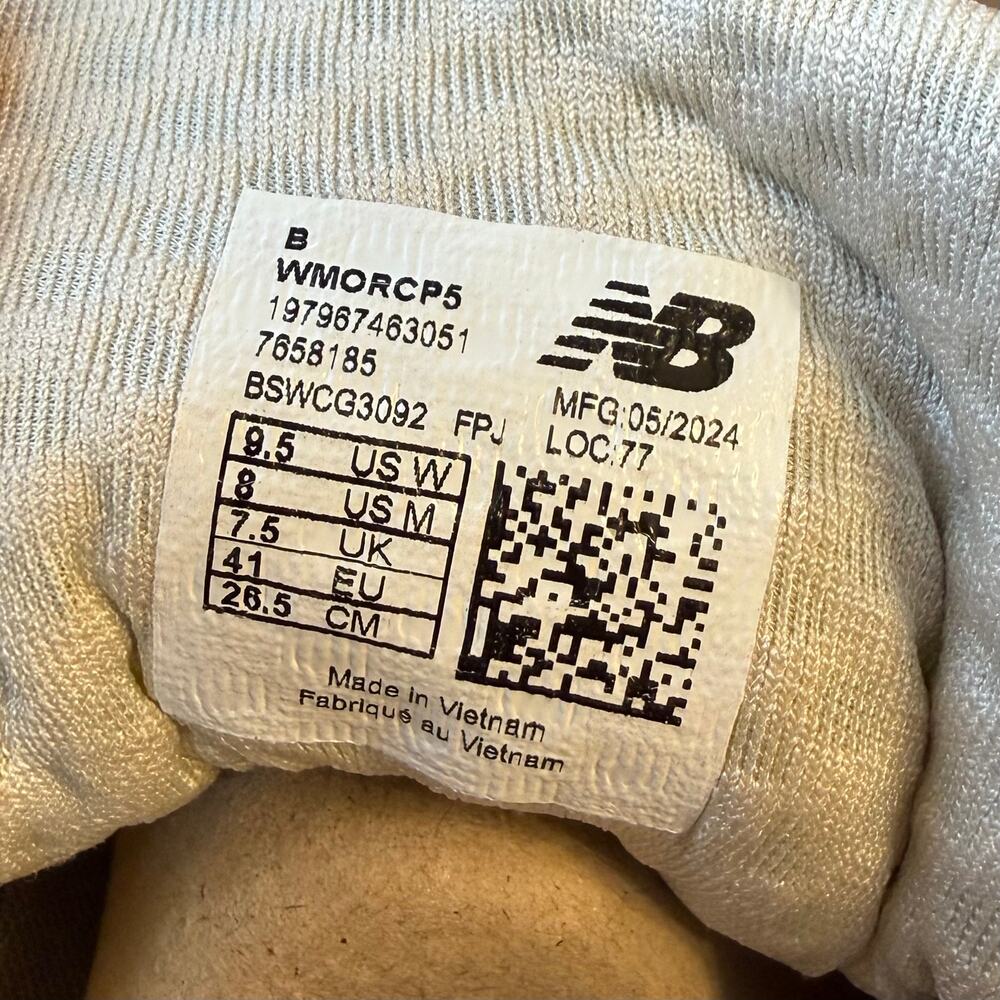 New Balance x CALIA MORE V5 Shoe Fresh Foam Neutral Max Cushion White Women 9.5B - Picture 8 of 10